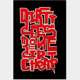 dirty dees done dirt cheap Posters and Art